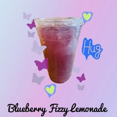 Blueberry Fizzy Lemonade