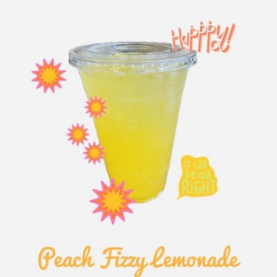 Peach Fizzy Lemonade