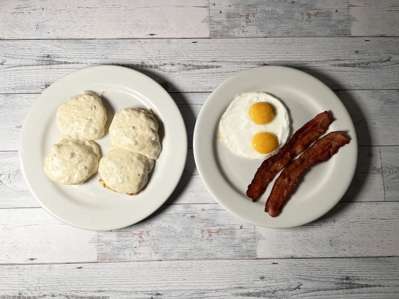 Biscuits and Gravy Deluxe