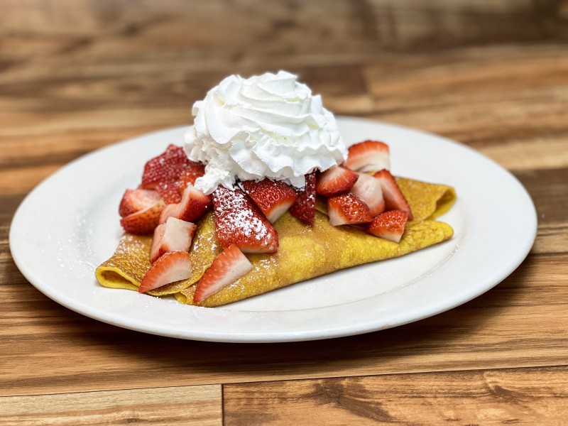 Fresh Strawberry Pancake