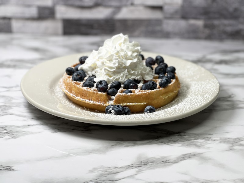 Fresh Blueberry Waffle