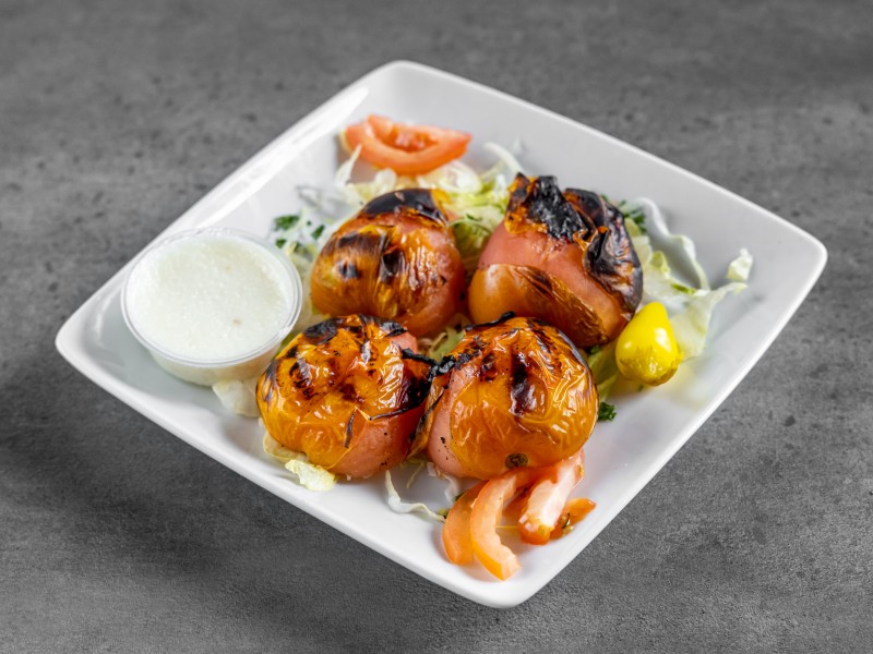 Side of 2 Grilled Tomato with 1 Garlic