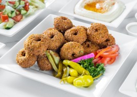  Veggie Vegan Falafel Plate
