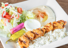 Chicken Kabob Plate
