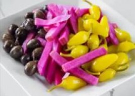 Pickles Peppers and Olives (8 oz)