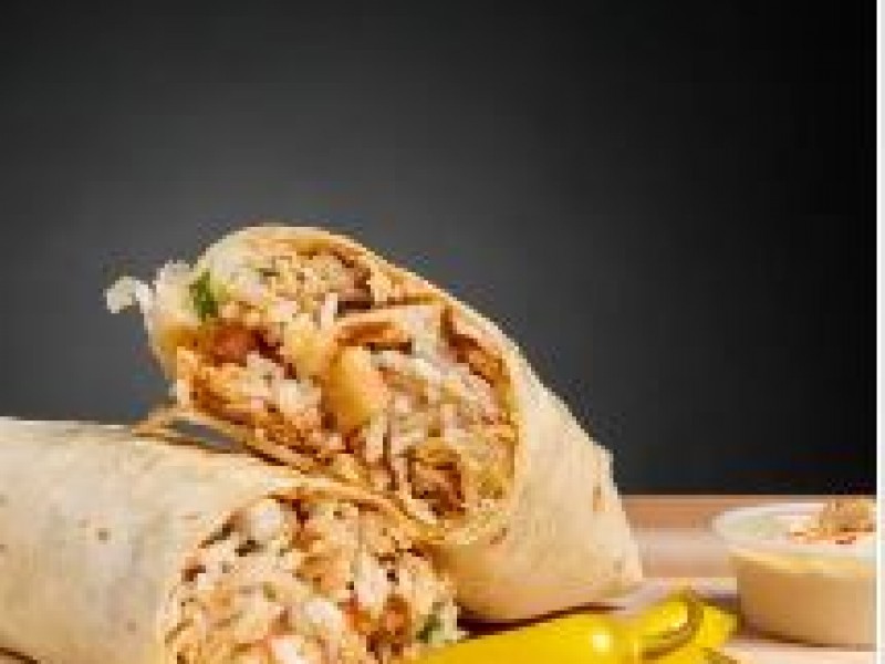 Chicken Gyro Burrito
