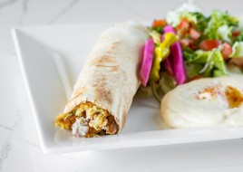 Falafel Tartine Sandwich Meal