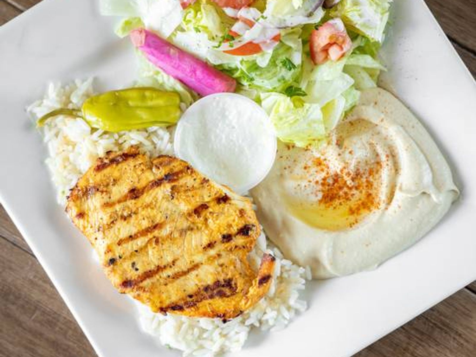 Grilled Chicken Breast Meal 1 pc