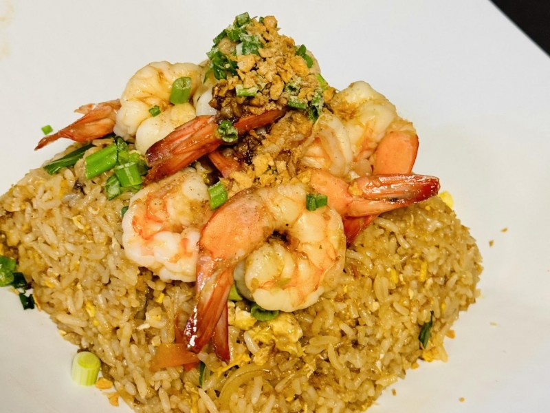 Garlic Shrimp Fried Rice