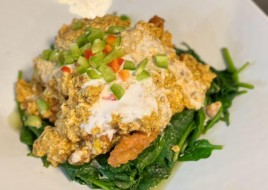 Shrimp Spinach Curry