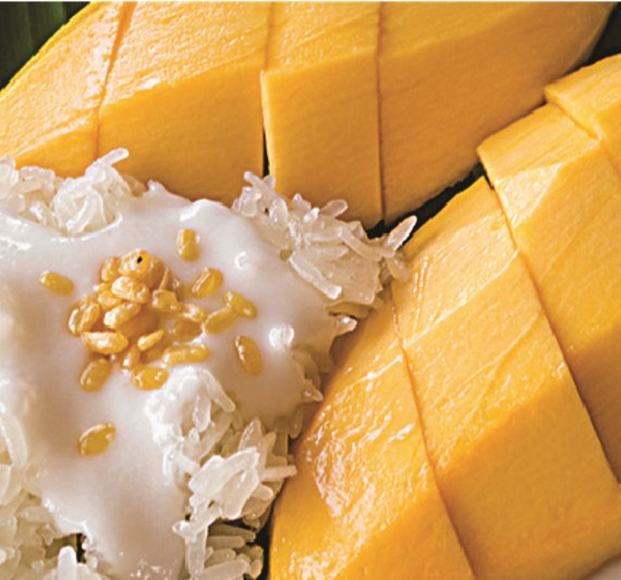 STICKY RICE W/MANGO