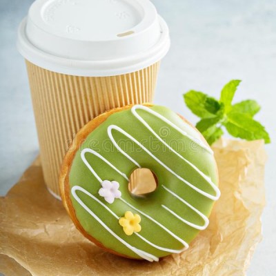 Green Tea Matcha Donut