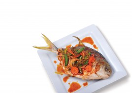 Fried Pompano