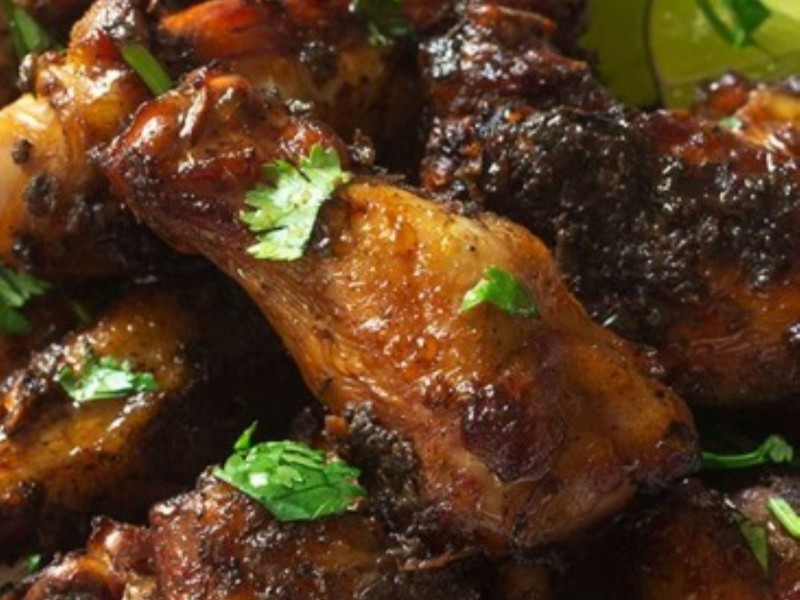 Jerk Chicken wings (6)
