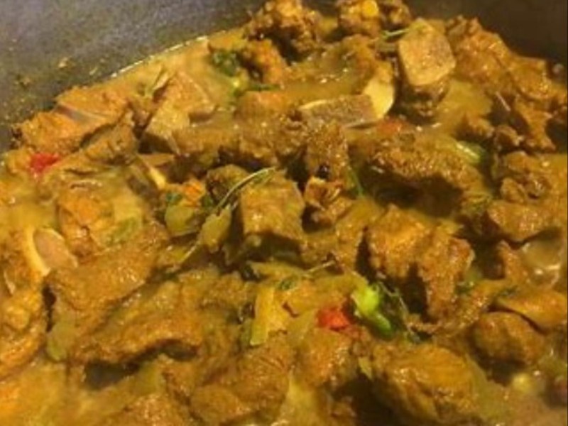 Curry Goat (Large)
