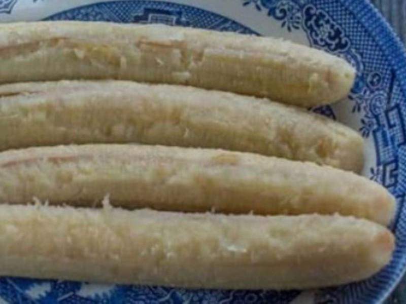 Boiled Green Bananas