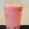 Nom Yen (Thai Pink Drink) With Boba