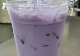 Taro Milk Tea With Boba