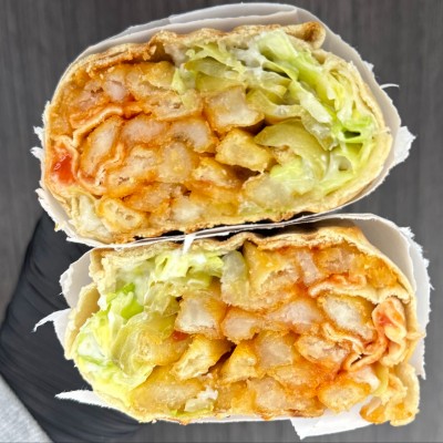 Lebanese Style Fries Sandwich