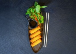 CRISPY EGG ROLLS (4 pcs)