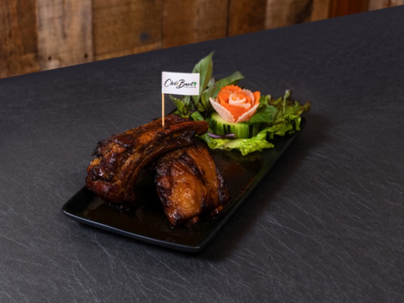 HONEY PORK RIB (4 BONES)