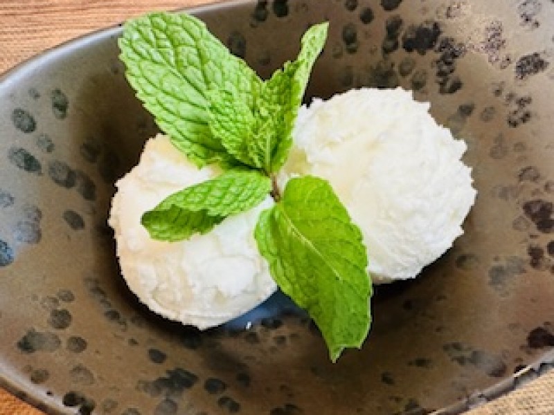 COCONUT ICE CREAM (2 Scoops)