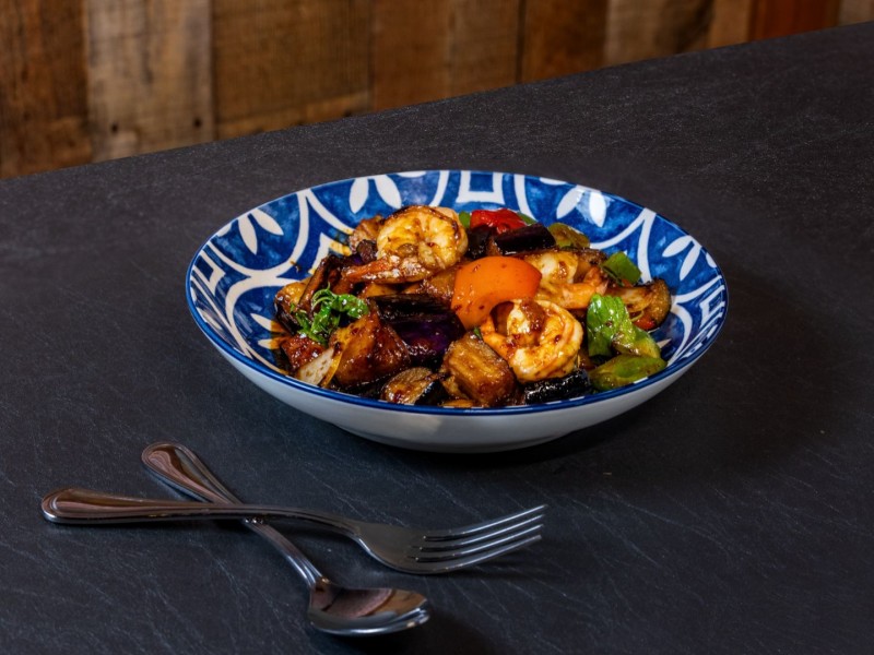 SC-Eggplant With Thai Basil