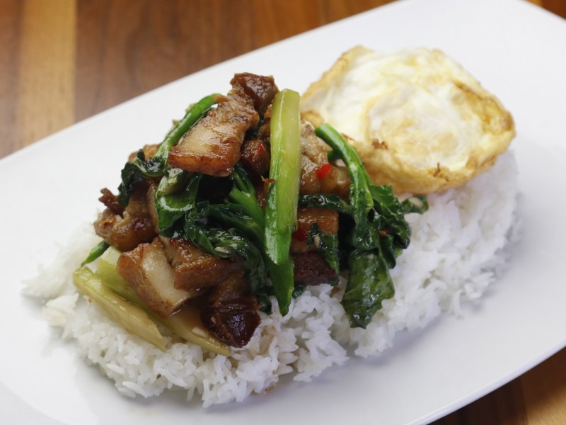 Crispy Pork & Chinese Brocc