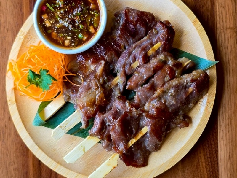 Moo Ping (Grilled Pork Skewer)