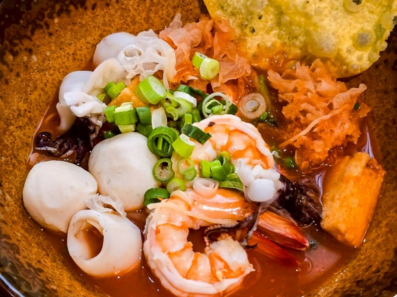 Yentafo Noodle Soup