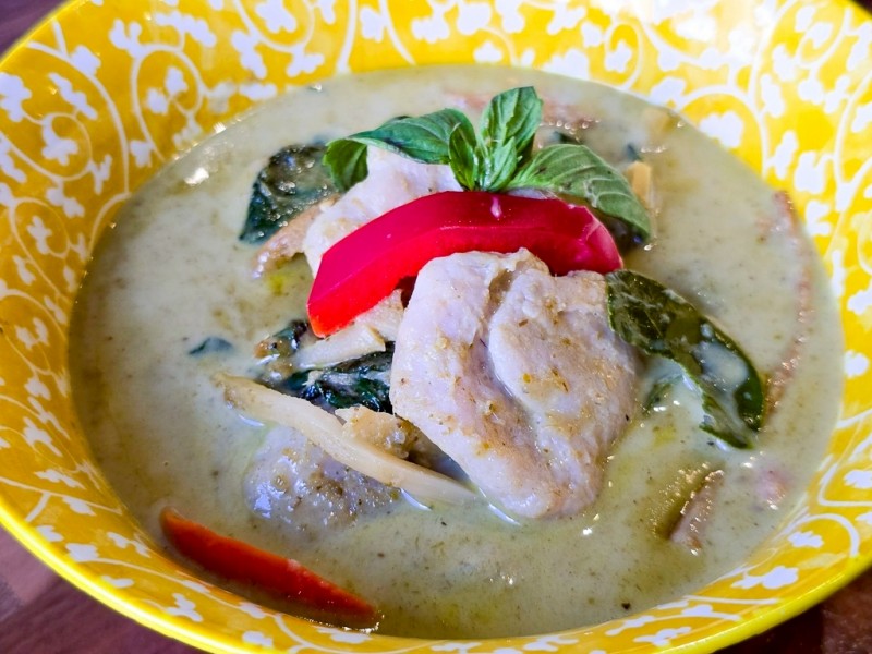 Green Curry Pla Krai