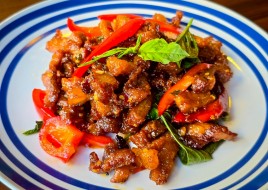 Crispy Pork Basil