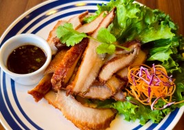 Fried Pork Jowl คอหมูทอด