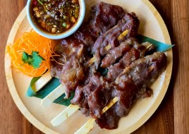 Moo Ping (Grilled Pork Skewer)