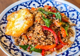 Minced Chicken Basil