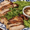 Grilled Pork Jowl คอหมูย่าง