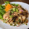 Grilled Pork Jowl Salad คอหมูย่างน้ำตก
