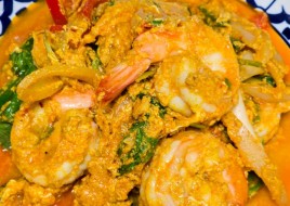 Shrimp Pad Pong Karee