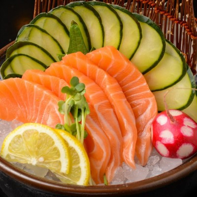 Salmon (Sake) Sashimi (5 pcs)