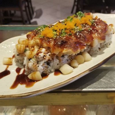 Baked Scallop Roll
