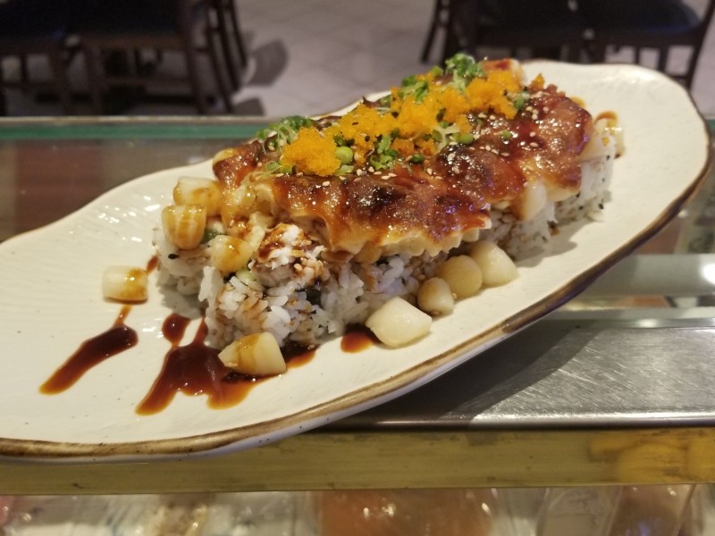 Baked Scallop Roll
