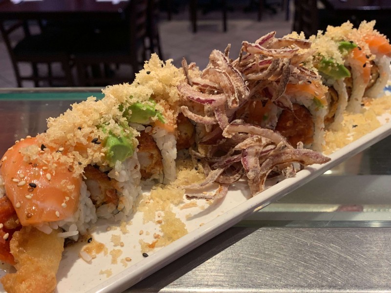 Golden Salmon Roll