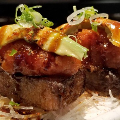 Crispy Rice with Spicy Tuna