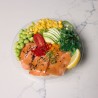 Grilled Salmon Poke Bowl
