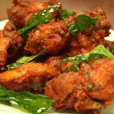 FRIED CHICKEN KEBABS