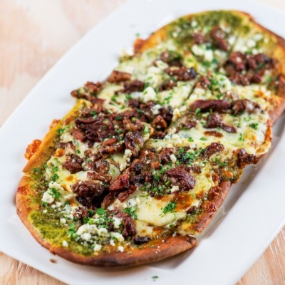 Pesto Steak Flatbread