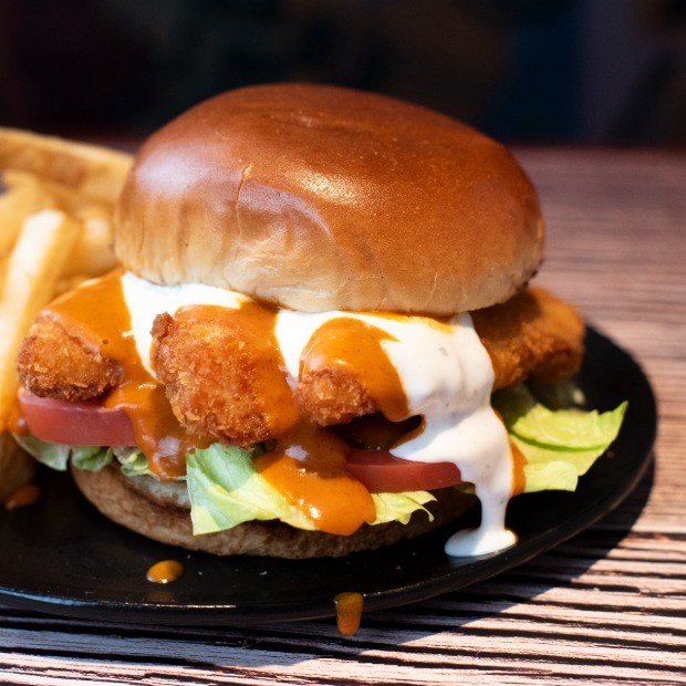 Buffalo & Ranch Chicken Sandwich Dinner