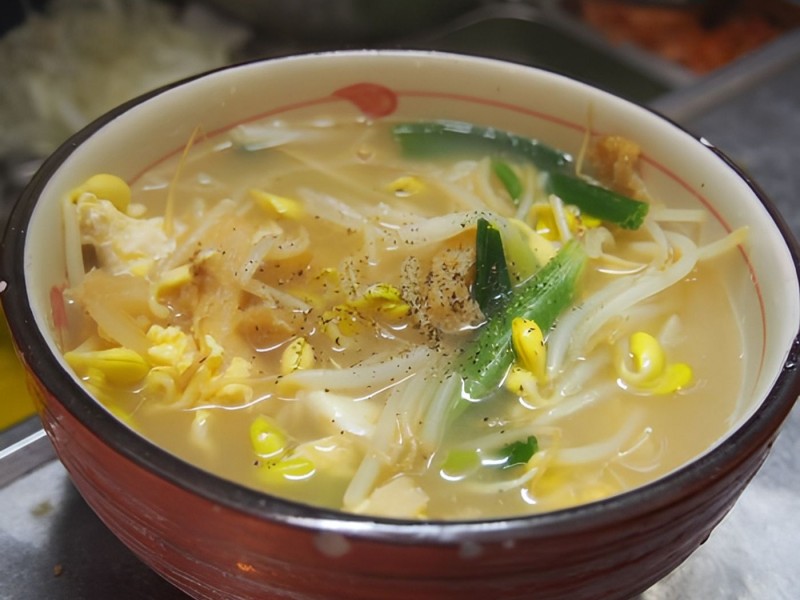 Dried Pollack Soup  (콩나물북어국)