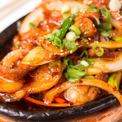 Spicy Pork Belly (제육볶음)