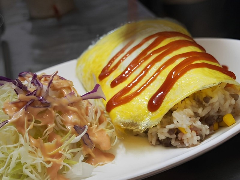 Fried Rice Omelet (오므라이스)